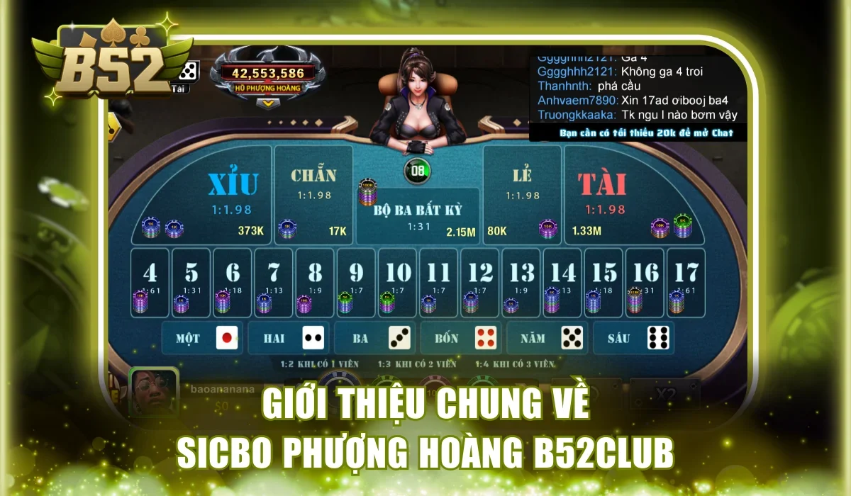 Giới thiệu chung về Sicbo Phượng Hoàng B52Club