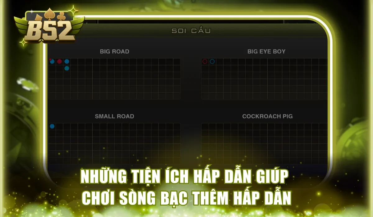 Những tiện ích hấp dẫn giúp chơi sòng bạc thêm hấp dẫn