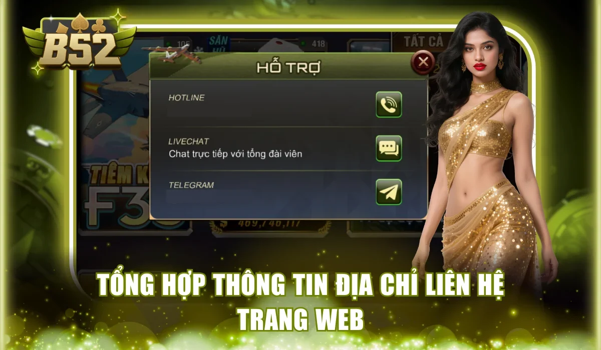 Tổng hợp thông tin địa chỉ liên hệ trang web